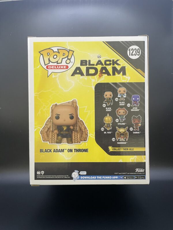 Black Adam on throne - Image 3
