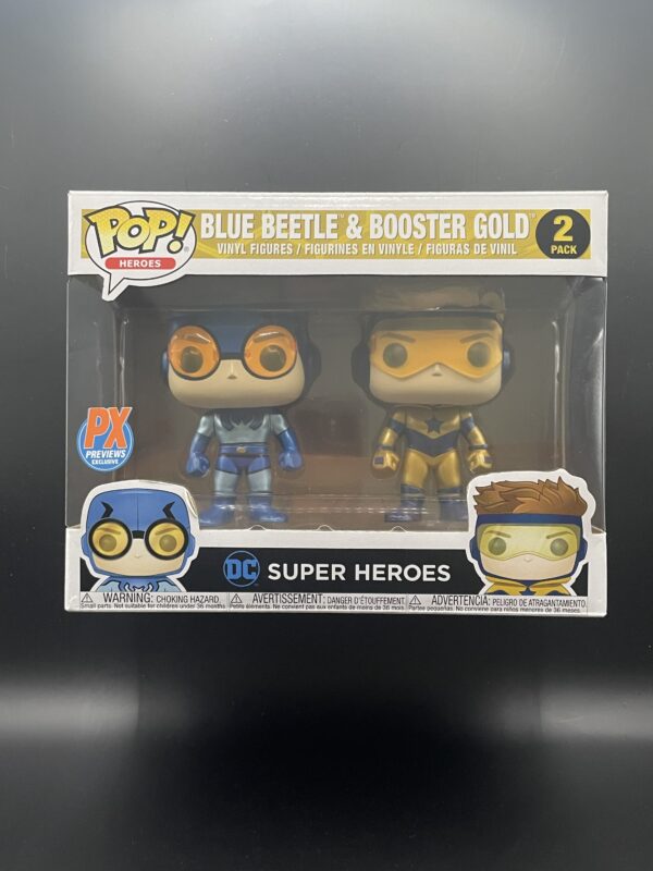 Blue Beetle & Booster Gold