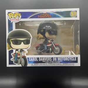 Carol Danvers On Motorcycle
