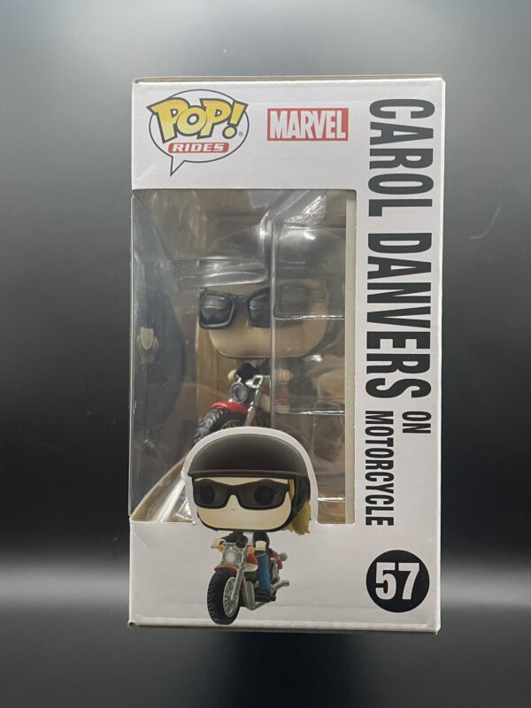 Carol Danvers On Motorcycle - Image 2
