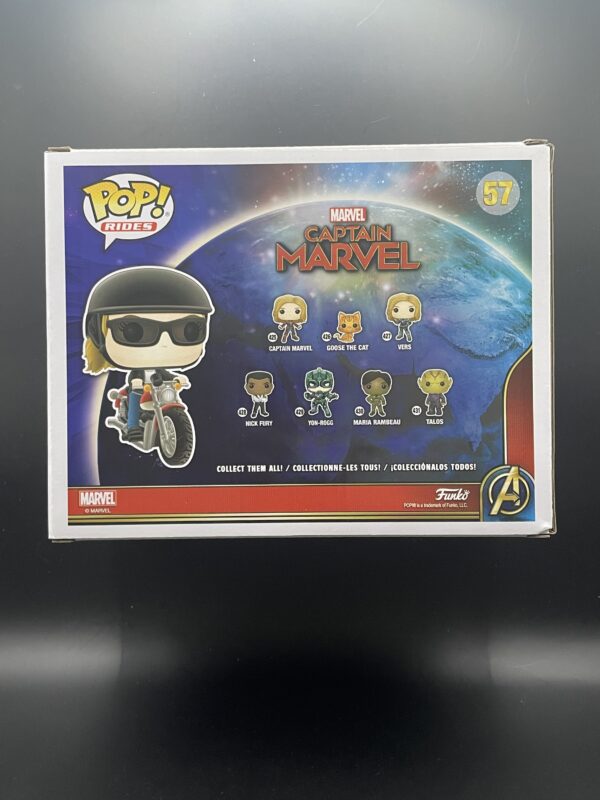 Carol Danvers On Motorcycle - Image 3
