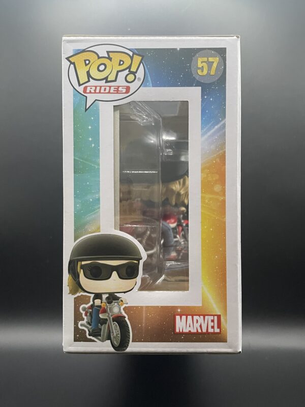 Carol Danvers On Motorcycle - Image 4