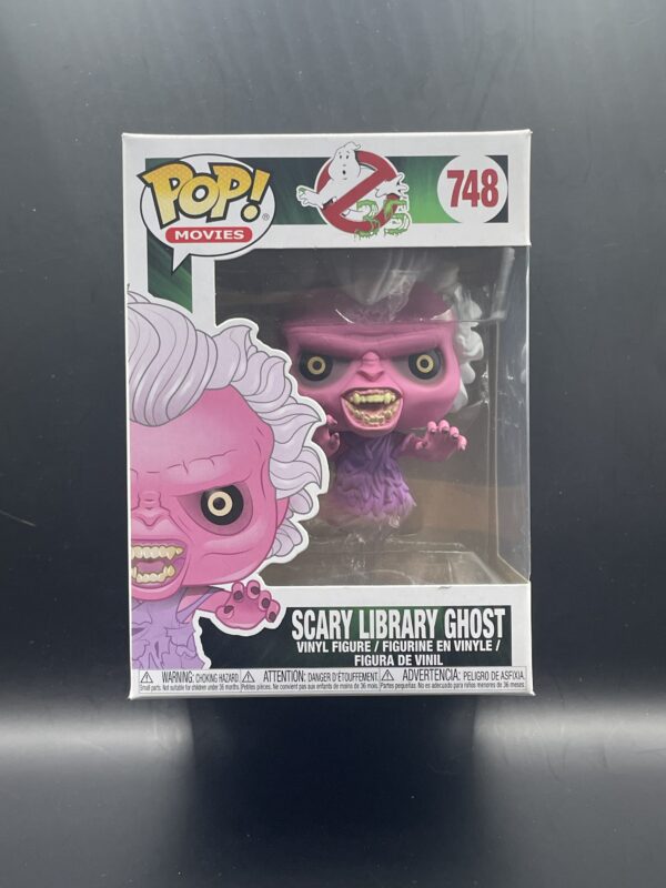 Scary library ghost