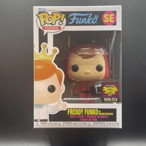 Freddy Funko as masked manager