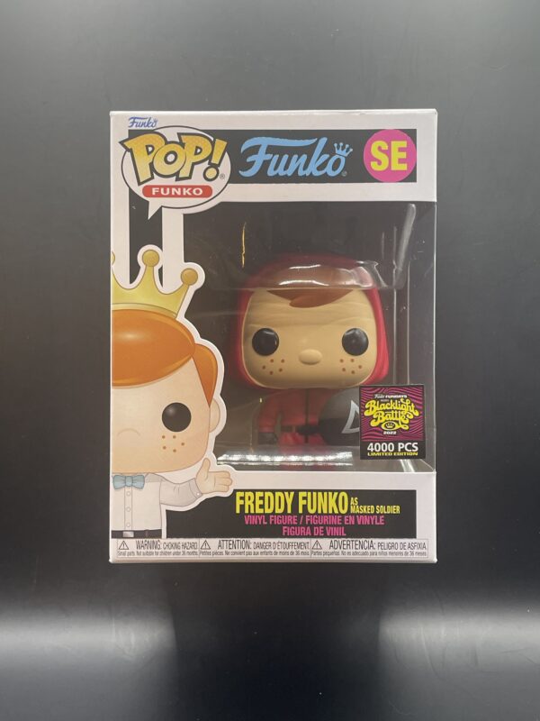 Freddy Funko as masked soldier