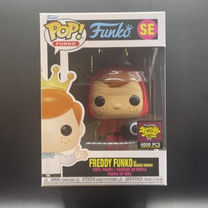 Freddy Funko as masked worker