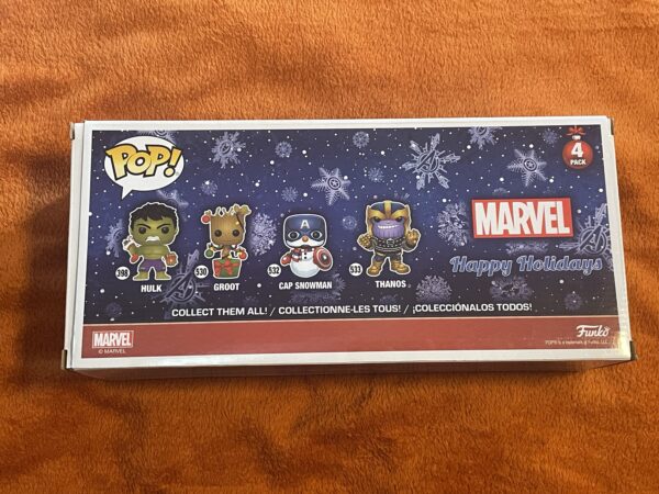 Hulk / Groot / Cap Snowman / Thanos 4-pack - Image 3